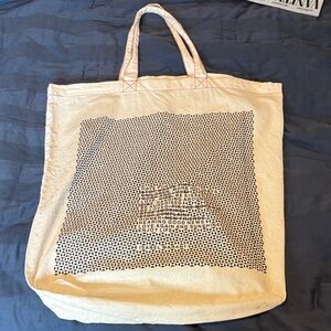 Isabel Marant Cream and Black Tote Bag